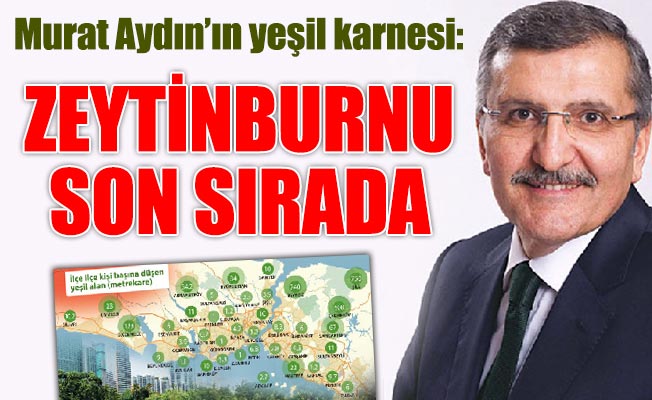 Murat Aydın’ın yeşil karnesi: ZEYTİNBURNU SON SIRADA