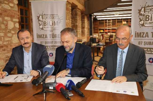 Çekmeköy Belediyesi Uluslararası Bilim Olimpiyatları Bu Yıl Prof. Dr. Fuat Sezgin Adıyla Gerçekleşecek