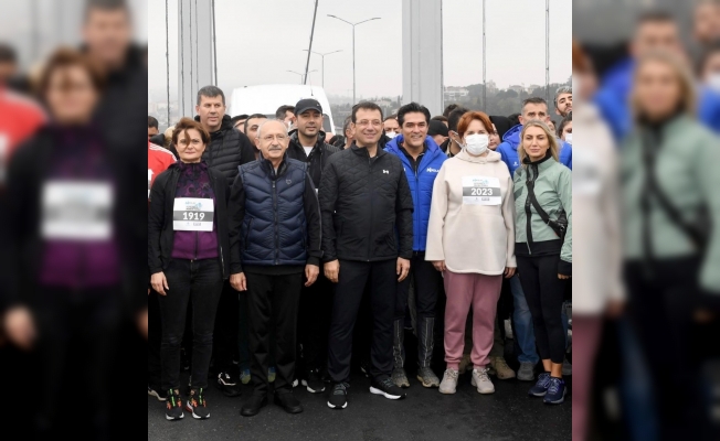 İstanbul Maratonu’nda Dikkat Çeken Görüntüler