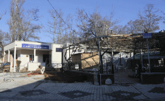 Çubuklu Camii ve okul çevresi yenileniyor