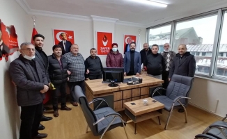 Çekmeköy Zafer Partisi Gazetecileri Ağırladı