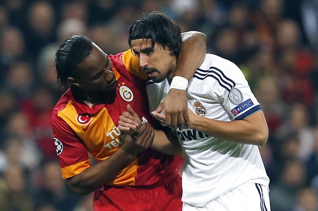 Real Madrid - Galatasaray Maçından Kareler...