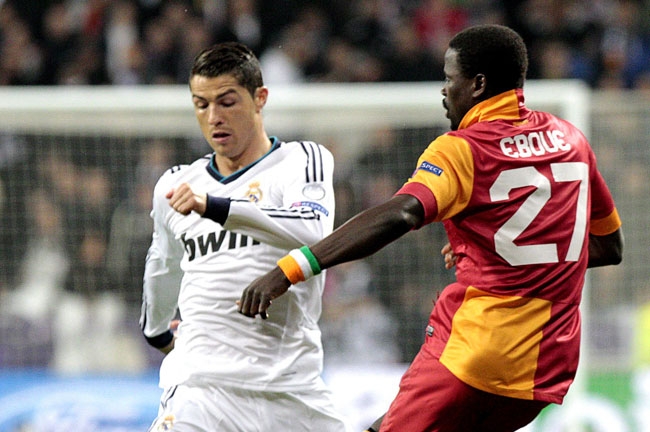 Real Madrid - Galatasaray Maçından Kareler...