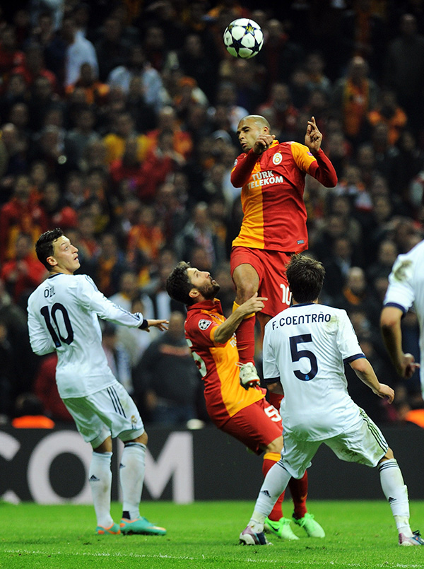 Galatasaray - Real Madrid Maçından Kareler 1