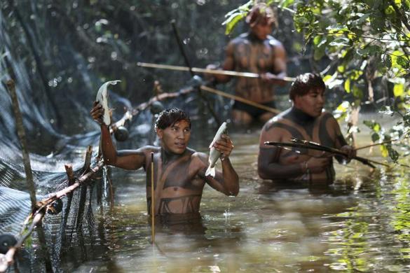 Amazon yerlileri ilk kez böyle görüntülendi