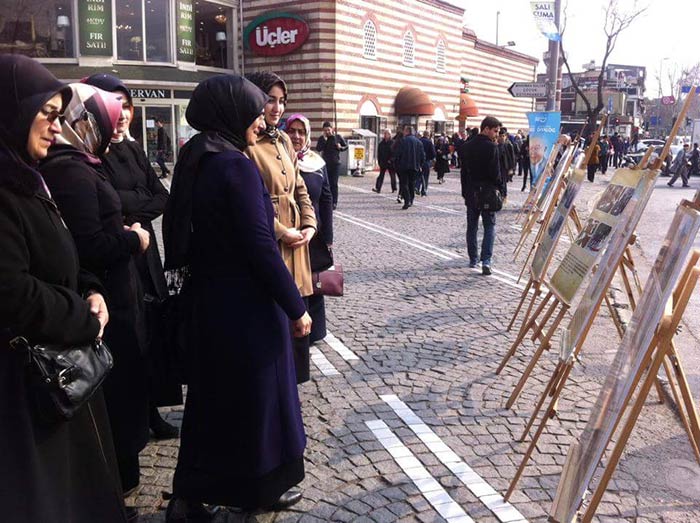 Saadet Üsküdar Kadın Kolları'ndan Erbakan Haftası etkinlikleri