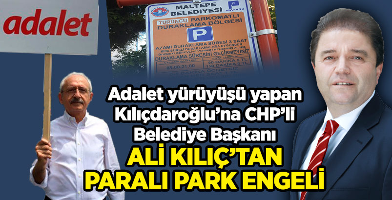 Kılıçdaroğlu'na Maltepe'de Park Engeli...