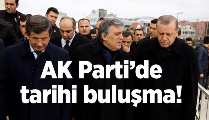 AK Parti’de tarihi buluşma!