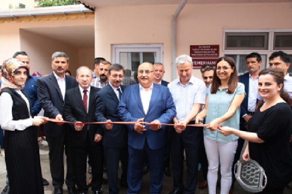 Erenköy Ruh ve Sinir Hastalıkları Hastanesi’nin yenilenen yemekhanesi açıldı