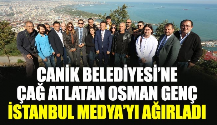 Canik Belediyesi’ne çağ atlatan Osman Genç İstanbul Medya’yı ağırladı