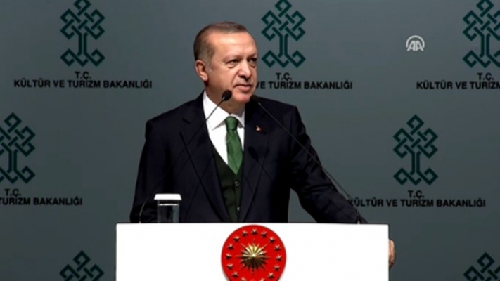 C.Başkanı Erdoğan yeni AKM projesini açıkladı