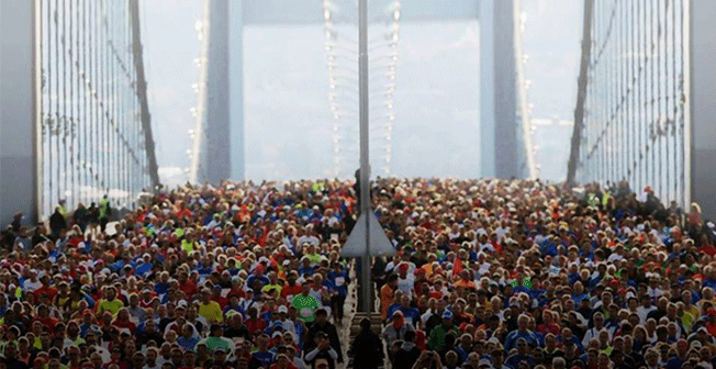 İstanbul Maratonuna Büyük Katılım