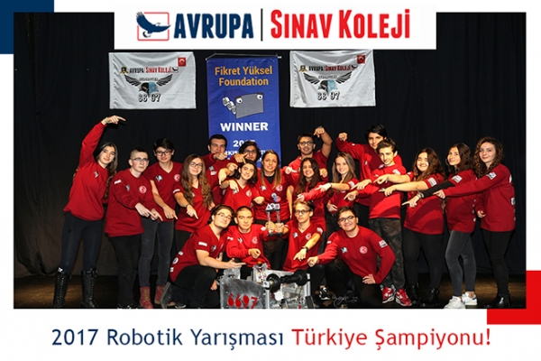 Türkiye Şampiyonu Avrupa Sınav Koleji Amerika'da Ülkemizi Temsil Edecek
