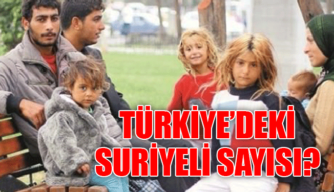 En fazla Suriyeli İstanbul’da yaşıyor …