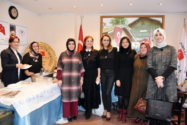 Dr. Fatma Yazıcı, Tuzla Rumelililer Derneği’ni ziyaret etti