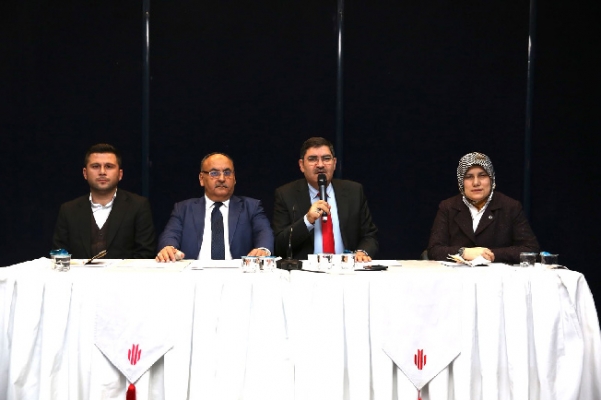 Hasan Can AK Parti Ümraniye İlçe Teşkilatı Yönetim Kurulu toplantısına katıldı
