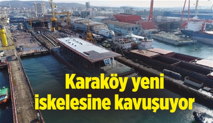 Karaköy yeni iskelesine kavuşuyor