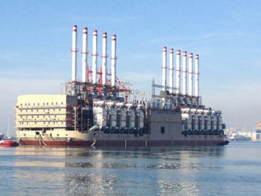 İstanbul'a yüzer elektrik santrali geliyor