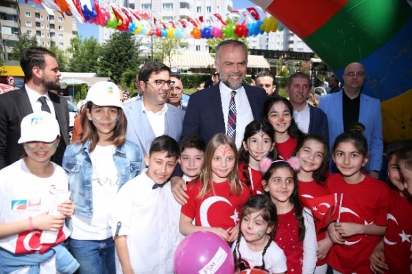 23 Nisan'da çocuklar için "Çocuk Sokağı" açıldı