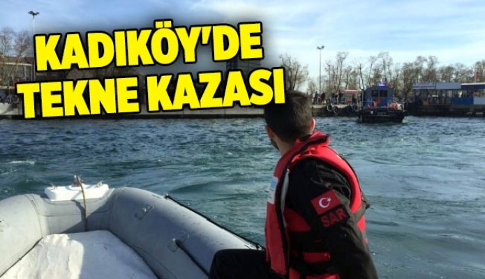 Kadıköy'de tekne kazası: 5 yaralı