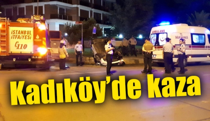 Kadıköy’de kaza: 1 yaralı