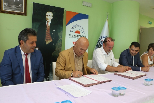 Kartal'da Toplu İş Sözleşmesi İmzalandı