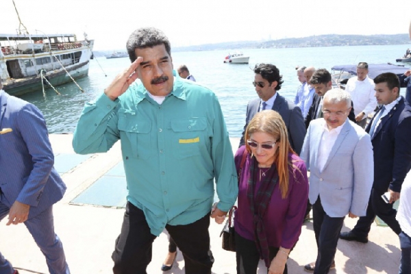 Venezuela Devlet Başkanı Nicolas Maduro Diriliş Ertuğrul setinde