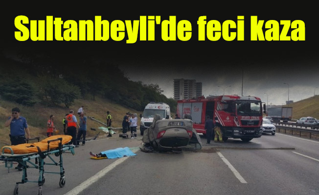 Sultanbeyli'de feci kaza: 2 ölü