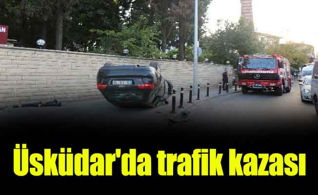 Üsküdar'da trafik kazası: 2 yaralı