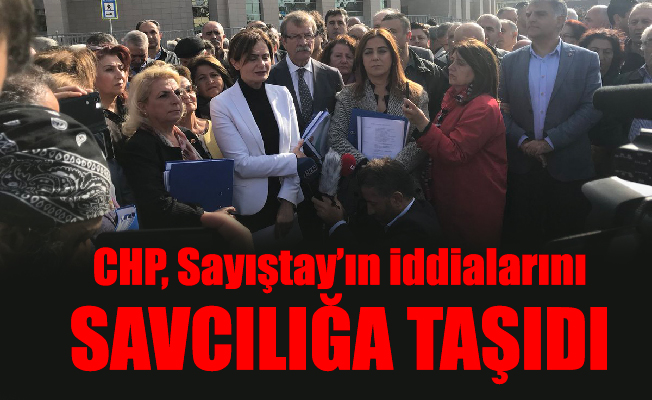 CHP, Sayıştay’ın iddialarını savcılığa taşıdı