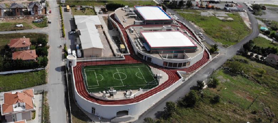 Şile'de İBB tarafından 2 bin kişilik spor kompleksi yapıldı