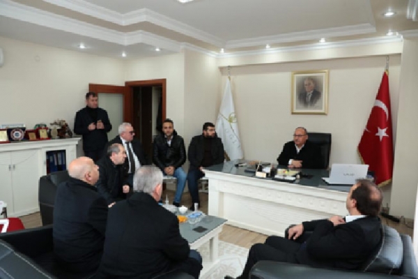 Başkan Hasan Can'dan Serdar Zirekoğlu'na ziyaret