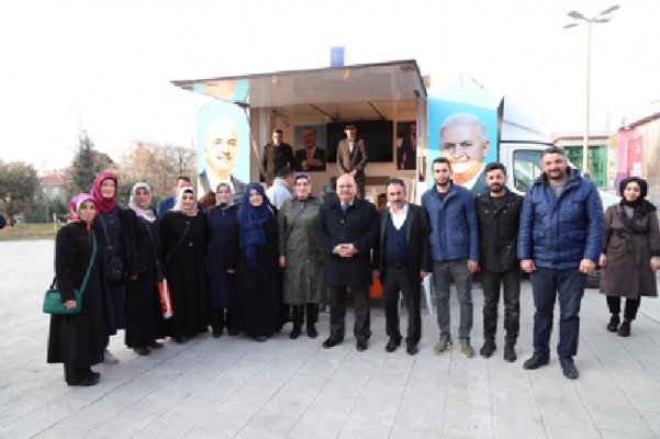 Başkan Hasan Can’dan AK Nokta’ya ziyaret
