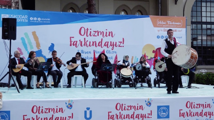 Üsküdar Belediyesi Engelsiz Müzik Korosu’ndan Çoşkulu Konser