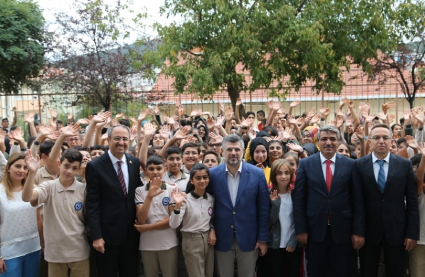 Başkan Keskin Namık Kemal Ortaokulu’nu Ziyaret Etti