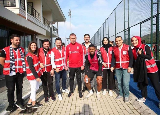 Ümraniye Genç Kızılay’dan Beşiktaş Tesisleri’ne Ziyaret