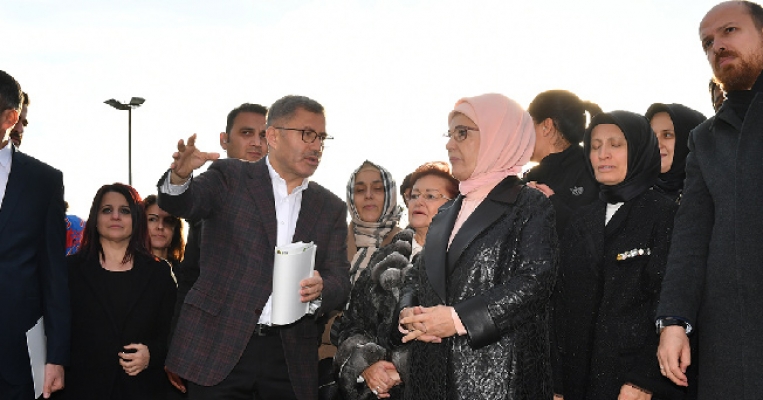Emine Erdoğan’dan Üsküdar Atık Merkezi’ne Ziyaret