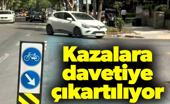 İstanbul'da bisiklet yolları işgal altında; Kazalara davetiye çıkartılıyor