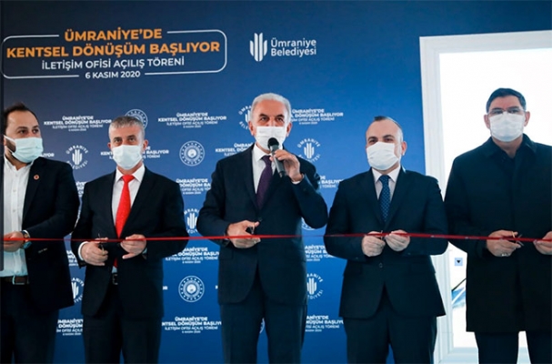 Ümraniye'de Kentsel Dönüşüm Ofisi Açıldı