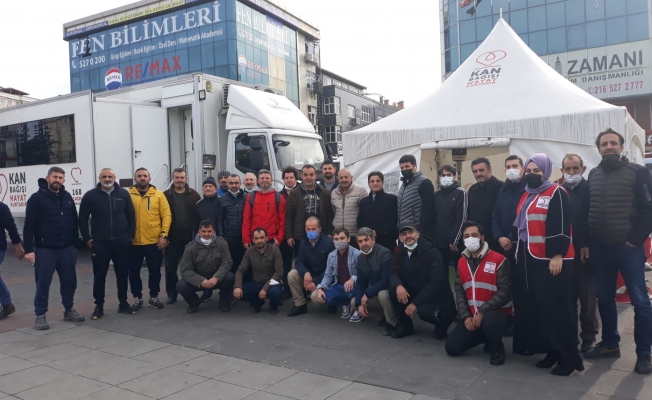 Çekmeköy'de Kan Bağışı Kampanyası Hedefine Ulaştı