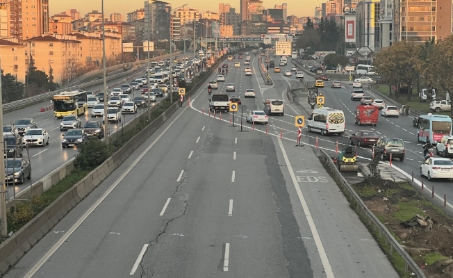 Kadıköy İstikameti Trafiğe Kapatılınca Trafik Yoğunluğu Oluştu