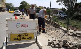 Ataşehir'de Alt yapı çalışmaları aralıksız sürüyor