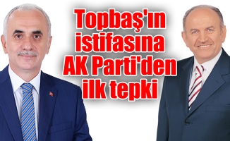 Topbaş'ın istifasına AK Parti'den ilk tepki