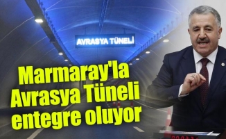 Marmaray'la Avrasya Tüneli entegre oluyor