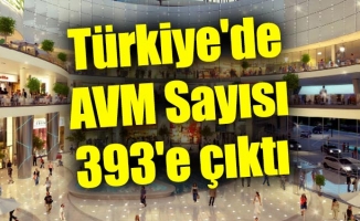Türkiye'de AVM Sayısı 393'e çıktı