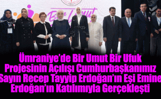 Emine Erdoğan Ümraniye'de
