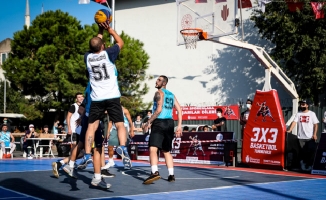 3x3 Sokak Basketbolu Turnuvası Nefes Kesti