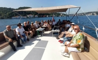 İstanbul Medya Boğazda Tekne Turu Düzenledi